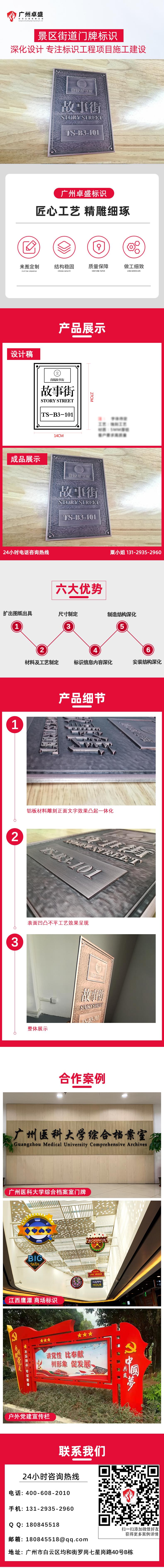 故事街 門牌標(biāo)識(shí)