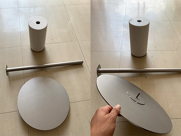 大理石金屬不銹鋼圓桌 大理石金屬不銹鋼圓桌