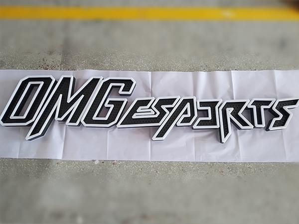 金屬不銹鋼仿霓虹燈正背面發光字