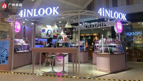 美瞳連鎖品牌店店面發(fā)光字合作案例-卓盛標(biāo)識