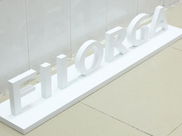 臺面落地擺件立體亞克力烤漆字