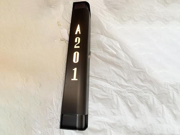 酒店金屬不銹鋼個性定制門鈴門牌