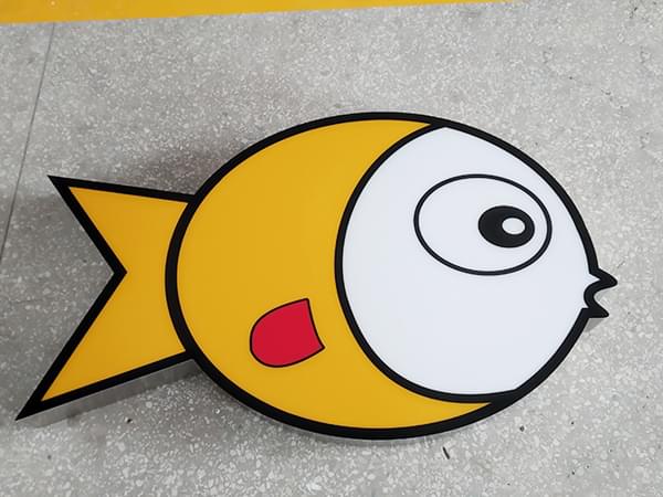 餐飲門(mén)店LOGO不銹鋼發(fā)光燈箱 餐飲門(mén)店LOGO不銹鋼發(fā)光燈箱