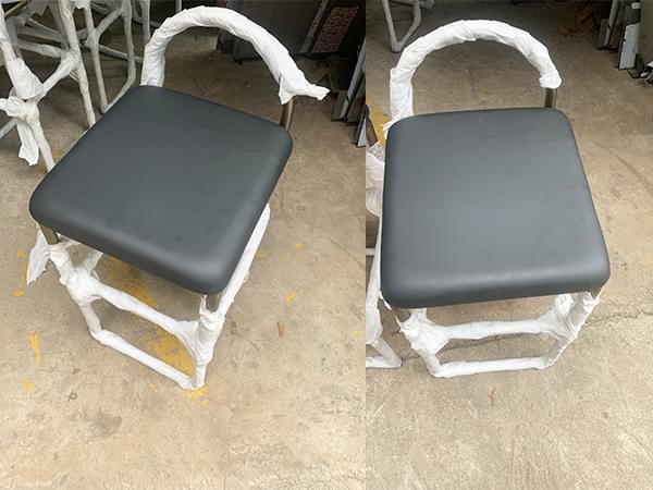 金屬定制軟包吧臺椅子