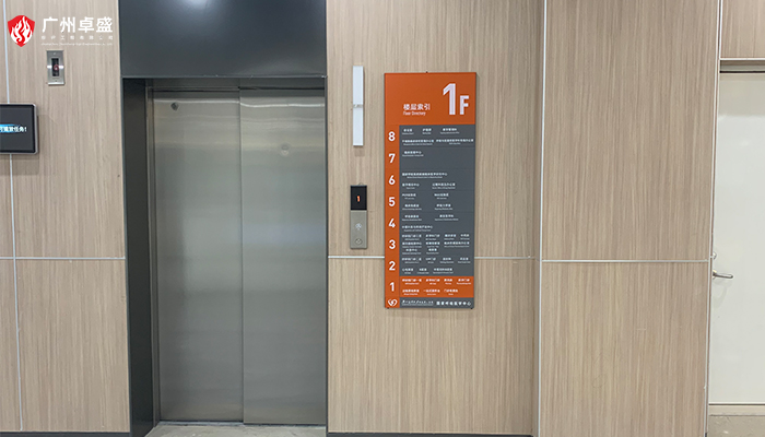 電梯指引牌
