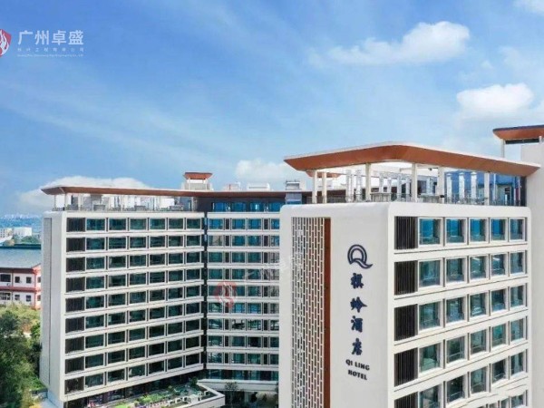 廣汽祺嶺酒店樓體外墻發光字