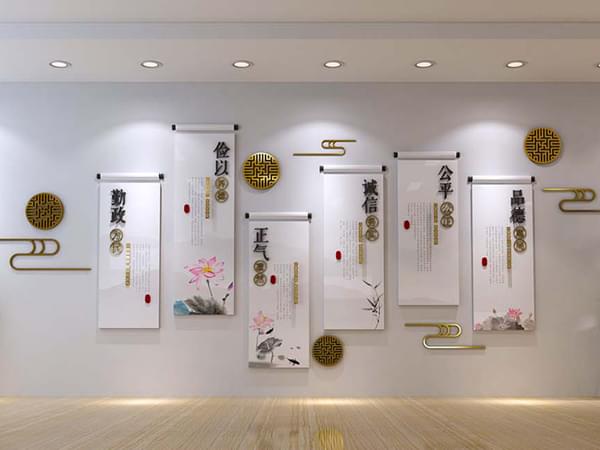 黨文化墻展廳廉政制作 黨文化墻展廳廉政制作