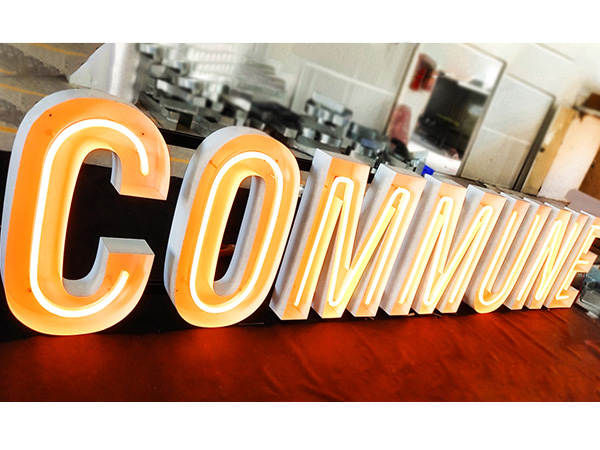 不銹鋼烤漆霓虹燈發(fā)光字 不銹鋼烤漆霓虹燈發(fā)光字