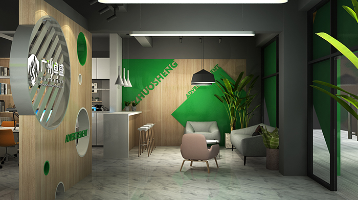 卓盛標識-接待區域