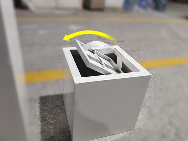 理工大學(xué) 校園不銹鋼翻蓋垃圾桶異形定制 理工大學(xué) 校園不銹鋼翻蓋垃圾桶異形定制