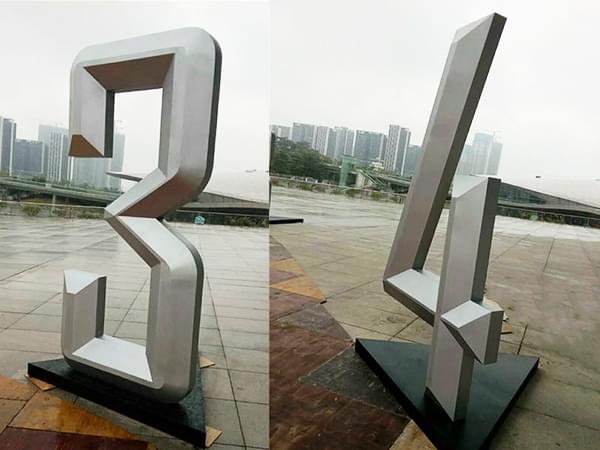 金屬三維立體戶外景觀字