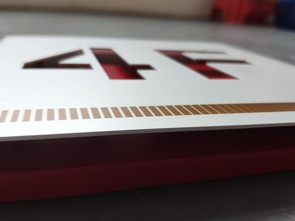 園區樓層亞克力門牌標識