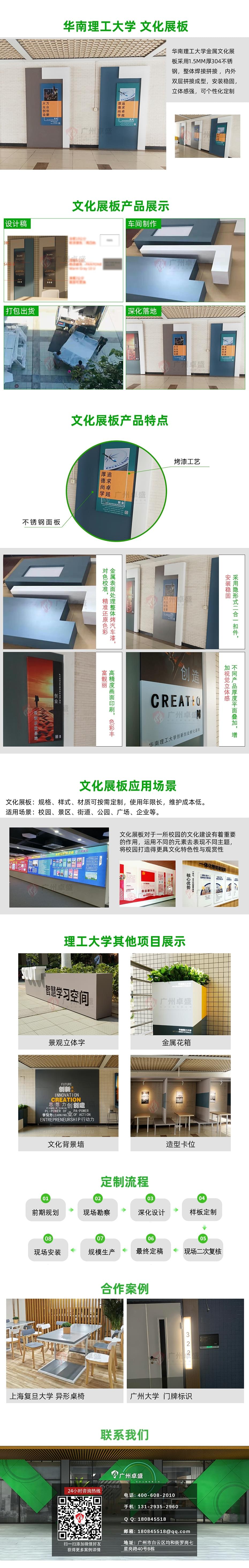 理工大學(xué)-文化展板-卓盛標識