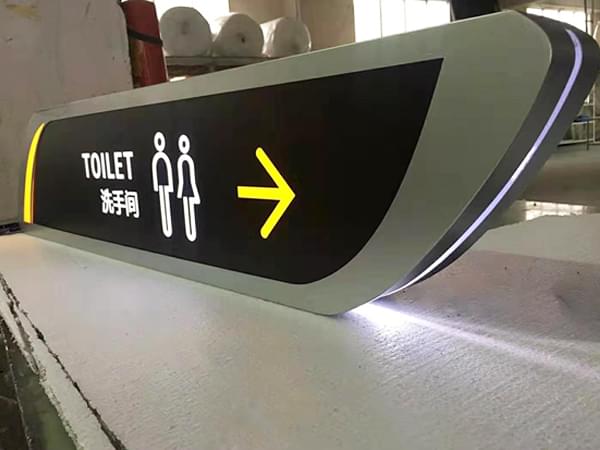 商場吊掛方向指引導視標識牌