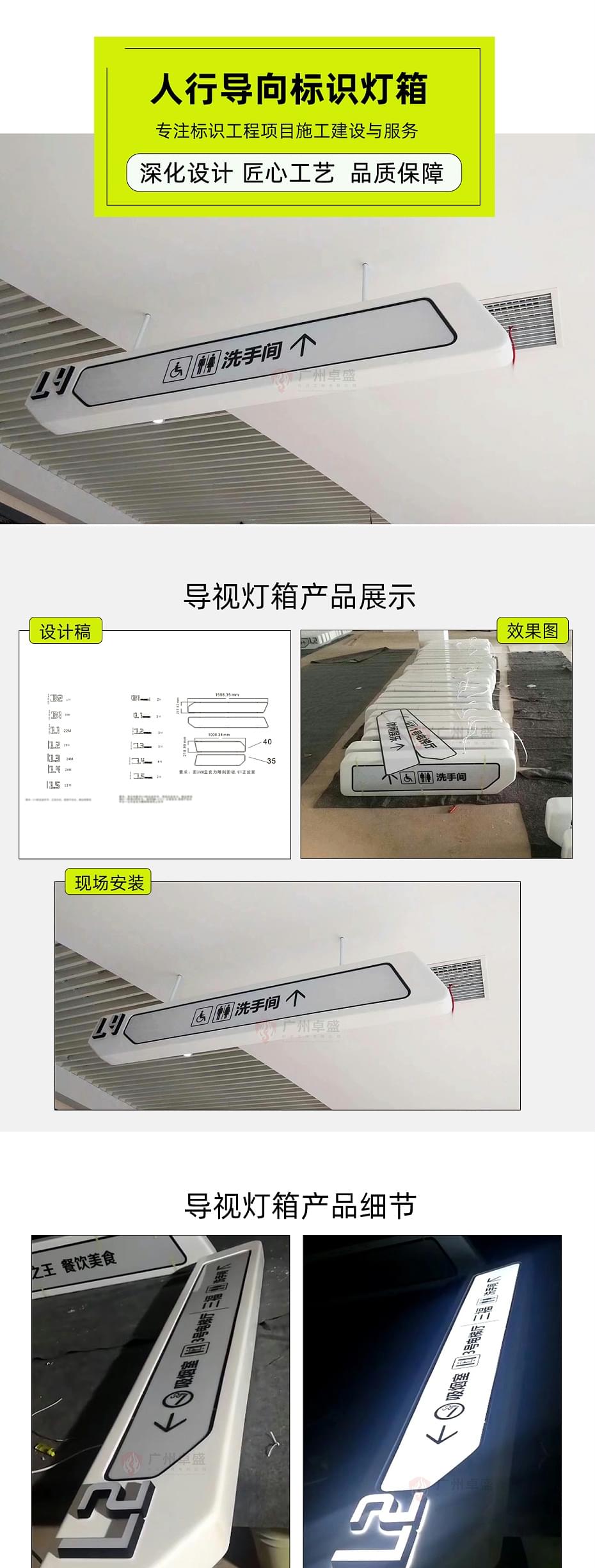 人行導向標識_01-卓盛標識