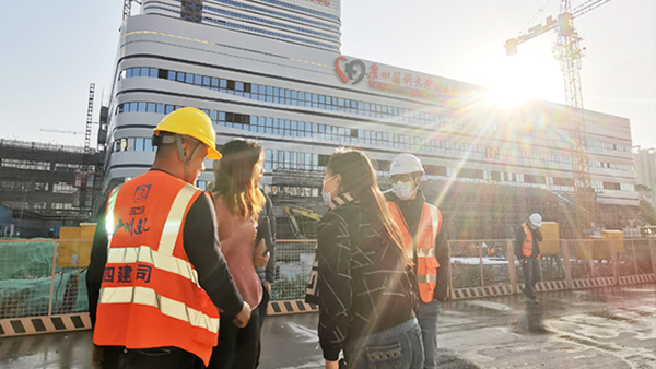 樓頂發光字項目施工建設過程