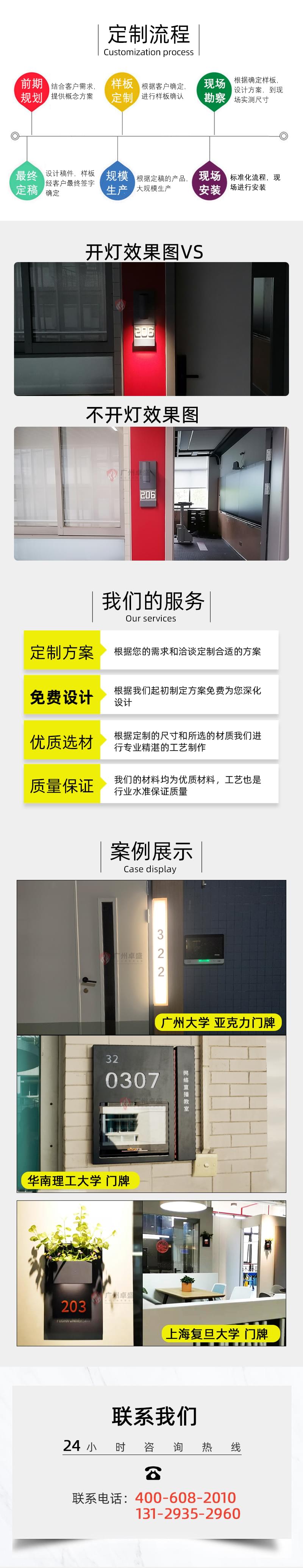 師范大學(xué)-門牌_02卓盛標識