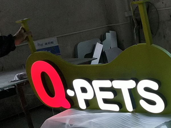 雙面樹脂吊掛發光燈箱