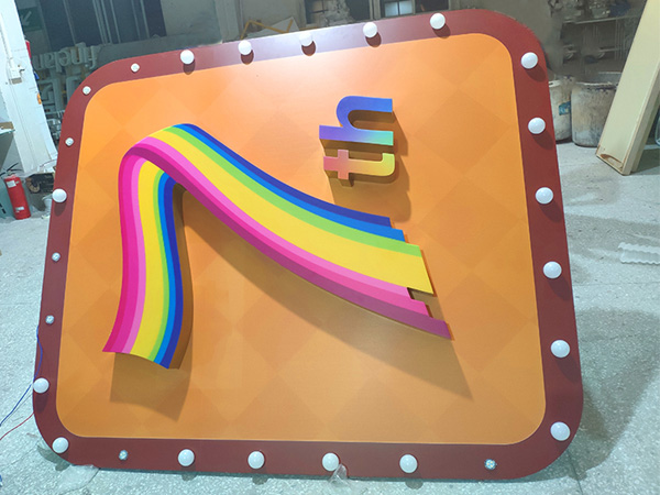 企業周年慶裝飾發光燈箱