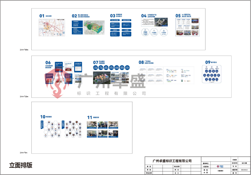 廣州醫谷展廳排版