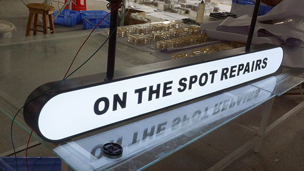 卓盛樓頂燈光字制作不得不看的注意事項